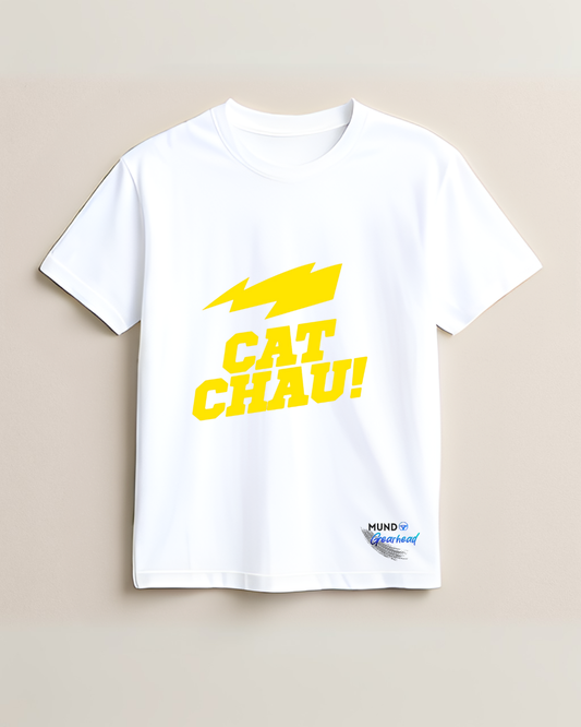 Camiseta Cat Chau! Edição McQueen