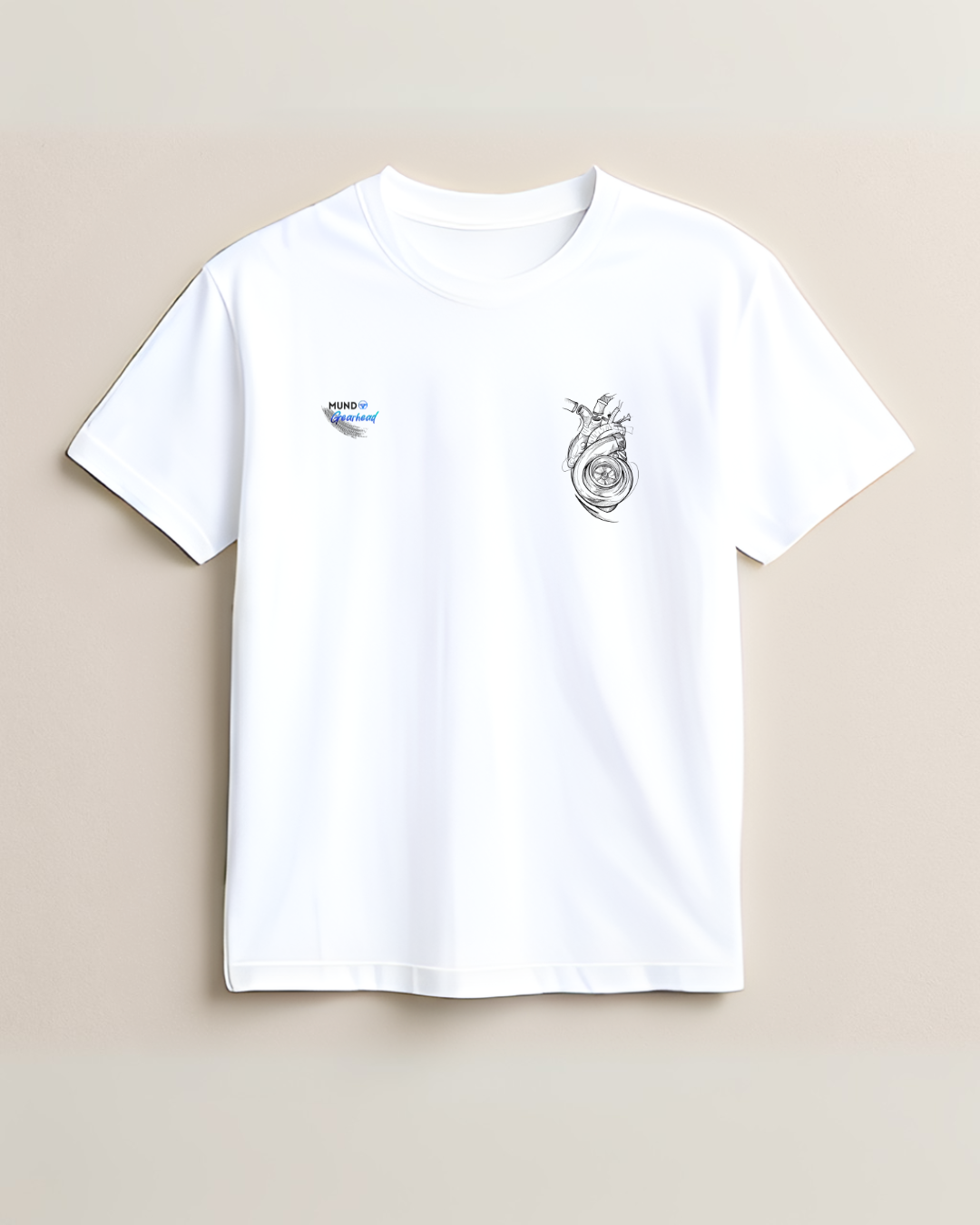 Camiseta Coração Gearhead